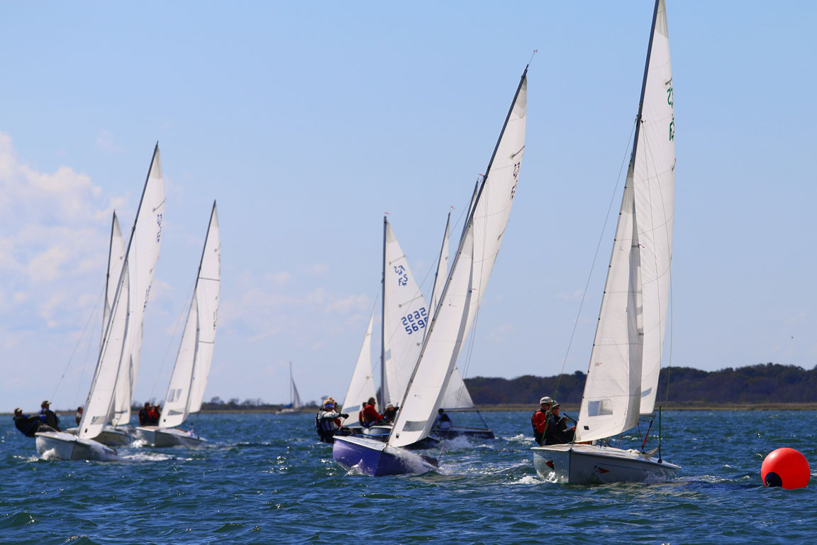 sailboats racing